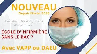 Miniature : Prépa IFSI sans bac : réussir avec DAEU ou VAPP et une méthode efficace avec Alain Anibaldi
