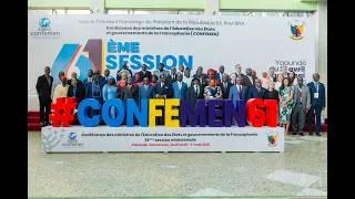 Miniature : 61e Session ministérielle de la CONFEMEN | Retour sur les temps forts de Yaoundé (Cameroun)