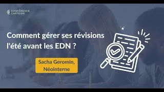 Miniature : Comment réviser l'été avant les EDN ?