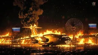 Miniature : L’Ukraine frappe un aérodrome secret : un labo laser à 100 M$ pulvérisé par des bombes de 1 040 kg