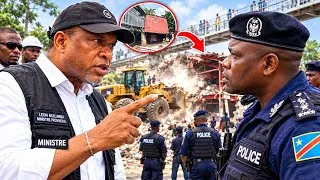 Miniature : 🔴 LÉON MULUMBA FACE À UN COLONEL: DÉMOLITION D'UNE MAISON CONSTRUITE AU-DESSOUS DU PASSERELLE À KIN