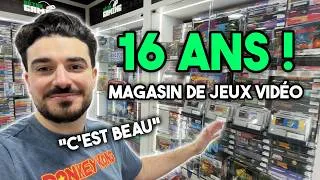 Miniature : Ce MAGASIN de jeux vidéo magnifique a 16 ANS ! C'est RARE !