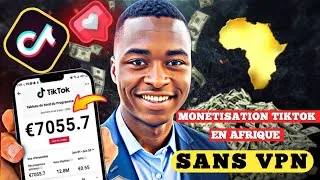 Miniature : Nouvelle méthode pour créer un compte TikTok monétisable en Afrique sans utiliser un VPN