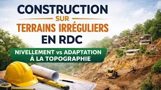 Miniature : TERRAIN À TOPOGRAPHIE IRRÉGULIÈRE  , TOUT NIVELER OU S’ADAPTER (réponse) ?? #ConnatBuild #Ingénierie