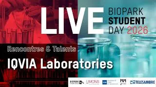 Miniature : BioPark Student Day 2026 – Rencontre avec IQVIA