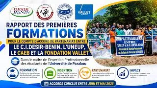 Miniature : Insertion professionnelle à l’Université de Parakou : résultats de nos premières formations