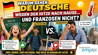 Miniature : Hitzefrei: Warum gehen Deutsche wegen der Hitze nach Hause… und Franzosen nicht? 🇩🇪☀️🇫🇷