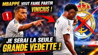 Miniature : Mbappé veut faire partir Vinicius du Real Madrid 