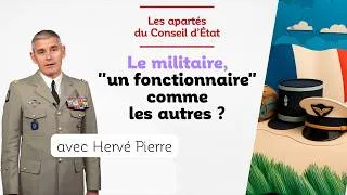 Miniature : 🪖 Le militaire, "un fonctionnaire" comme les autres ? Herve Pierre (Ministère des armées)