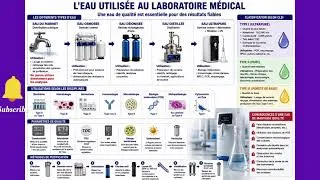 Miniature : L'EAU UTILISÉE AU LABORATOIRE D'ANALYSES MÉDICALES 