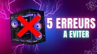 Miniature : 5 Erreurs à éviter lors du montage de ton PC gaming!