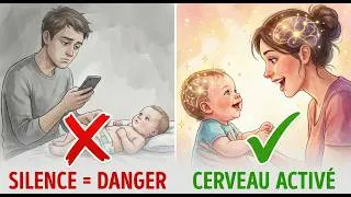 Miniature : ARRÊTEZ le Silence : L'Erreur qui FREINE le Cerveau de votre Bébé