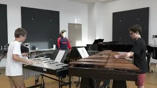 Miniature : Audition de la classe de percussions de Xavier Casanova