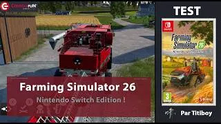 Miniature : 🚜 [TEST] FARMING SIMULATOR 26 - NINTENDO SWITCH EDITION : La ferme portable prend de l'ampleur 🌾