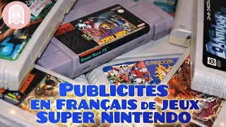 Miniature : Publicités📺 en francais de jeux SUPER NINTENDO🕹️ des années 90