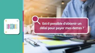 Miniature : Est-il possible d’obtenir un délai pour payer mes dettes ?
