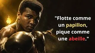 Miniature : La Leçon Cachée derrière cette Citation  de Muhammad Ali que 99% des Gens Ignorent.