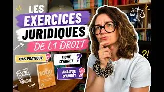 Miniature : Les Exercices Juridiques de la L1 Droit (à connaitre !)