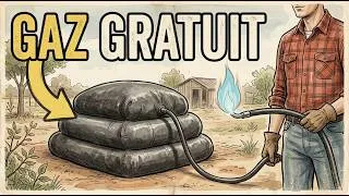 Miniature : Cette usine à biogaz de 200 $ produit du gaz GRATUIT pour toujours.