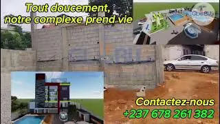 Miniature : SUITE DES TRAVAUX DE NOTRE SOMPTUEUX COMPLEXE DE LOISIRS À YAOUNDÉ SIMBOCK @construisonsaucameroun 