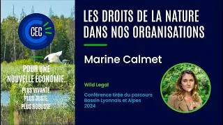 Miniature : CEC - Les droits de la nature - Marine Calmet