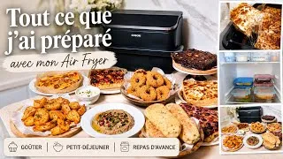 Miniature : 9 idées de recettes Air Fryer RAPIDES ! pour toute la semaine 🔥