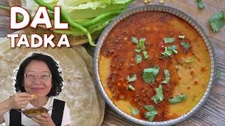 Miniature : Dal tadka facile – recette indienne de lentilles super savoureuse (+ pain chapati maison)