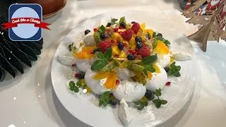 Miniature : Pavlova de Noël