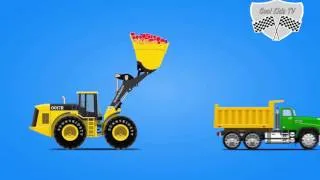 Miniature : Voiture pour bébés. Surprise Eggs - Apprendre les légumes . Dessin animé educatif français.