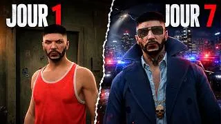 Miniature : J’ai 7 JOURS pour devenir l’ENNEMI N°1 de la police sur GTA 5 RP