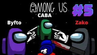 Miniature : Among us #5 Je suis vraiment nul  ft Froze , Zako (le chanceux) et la Team