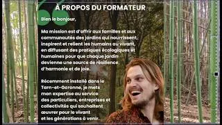 Miniature : Webconférence « Jardins agroforestiers au service des collectifs et des territoires »