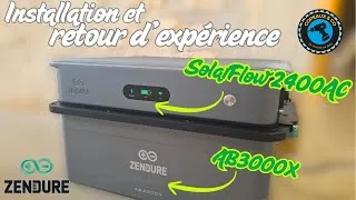 Miniature : Installation +Test + bilan du solarflow 2400AC et de la batterie AB3000X de chez ZENDURE