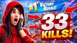 Miniature : TOP 1 AVEC 33 KILLS 😱 RECORD SUR FORTNITE !