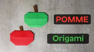 Miniature : POMME en Origami !