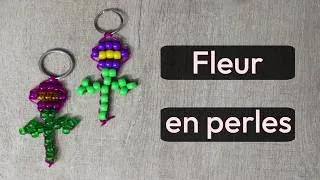 Miniature : Fleur en perles super facile !
