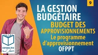 Miniature : #09 - M20: LA GESTION BUDGÉTAIRE | Budget des approvisionnements 3 - Le programme d'approv. | OFPPT