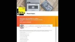 Miniature : RADIO CANUT - Canut infos du lundi 25/11/2024