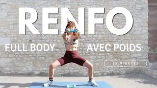 Miniature : 25 MIN DEBOUT AVEC POIDS | Full Body Sculpt & Renforcement