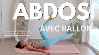 Miniature : 10 MIN - Abdos profonds & ventre plat (petit ballon | post-partum & diastasis)