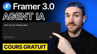 Miniature : Comment créer un site pro avec les agents IA de Framer ? - Cours gratuit