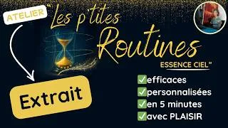 Miniature : Des routines efficaces en 5 minutes grâce à ton Essence | Extrait préparation Atelier 🎁