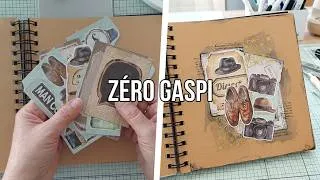 Miniature : CREATION D'UNE PAGE ART COLLAGE  PAS A PAS