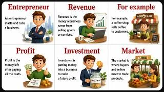 Miniature : Learn Business English Vocabulary Part 2 | English & French | 10-Minute Lesson