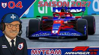 Miniature : UNE ANNÉE HISTORIQUE | MYTEAM | F1 MANAGER 25 | EP.04 [QC/FR] #f1manager