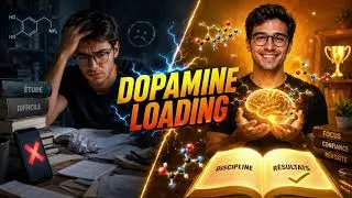 Miniature : J'ai Hacké ma Dopamine pour AIMER Étudier (Fini la Procrastination)