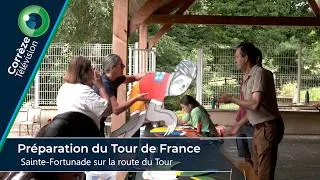 Miniature : Préparation du Tour de France à Sainte-Fortunade