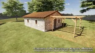 Miniature : Bergerie en Corse, U Caseddu, architecture pastorale moderne et intégration paysage Corse