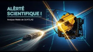 Miniature : Une nouvelle analyse de James Webb sur 3I/ATLAS provoque une alerte scientifique