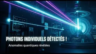 Miniature : Détection de photons individuels révèle des anomalies quantiques